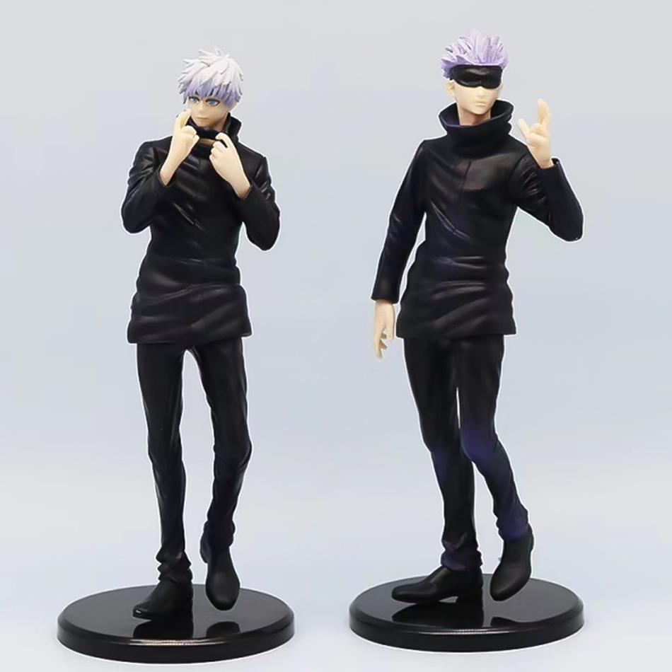 2 Kinds 18cm Japanese Anime Jujutsu Kaisen Figure Gojo Satoru Action Figure PVC Model Toys Collectible Statue Kids Gift