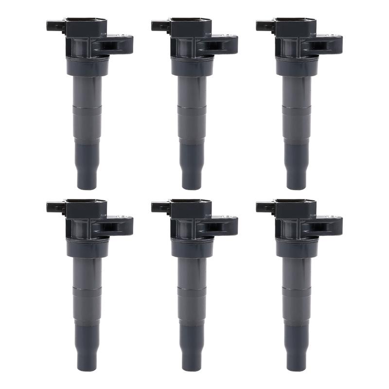 6pcs Ignition Coils Pack for Kia Sedona Sorento Hyundai Santa Fe Azera Genesis Sonata Veracruz Kia Borrego Amanti Cadenza