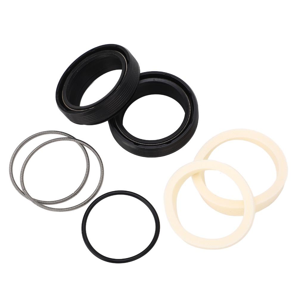 Stainless Steel, Rubber Bicycle Front Fork Oil Seal Kit Bike Dust Seal Kit  Front Fork Servicing