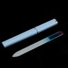 Glass Nail File Manicure Pedicure Tool Nail Sanding Glass Files Polishing (Blue)
