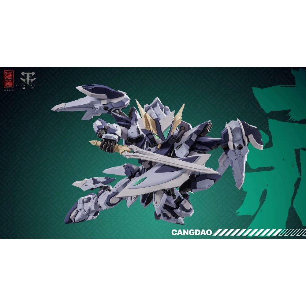 Auf Lager Zangdao Mode Sd Tianfa Cdm-Tg-02 Mg Fertiges Modell Sammlung Actionfiguren Roboter Modell Anime Actionfigur Spielzeug Geschenke