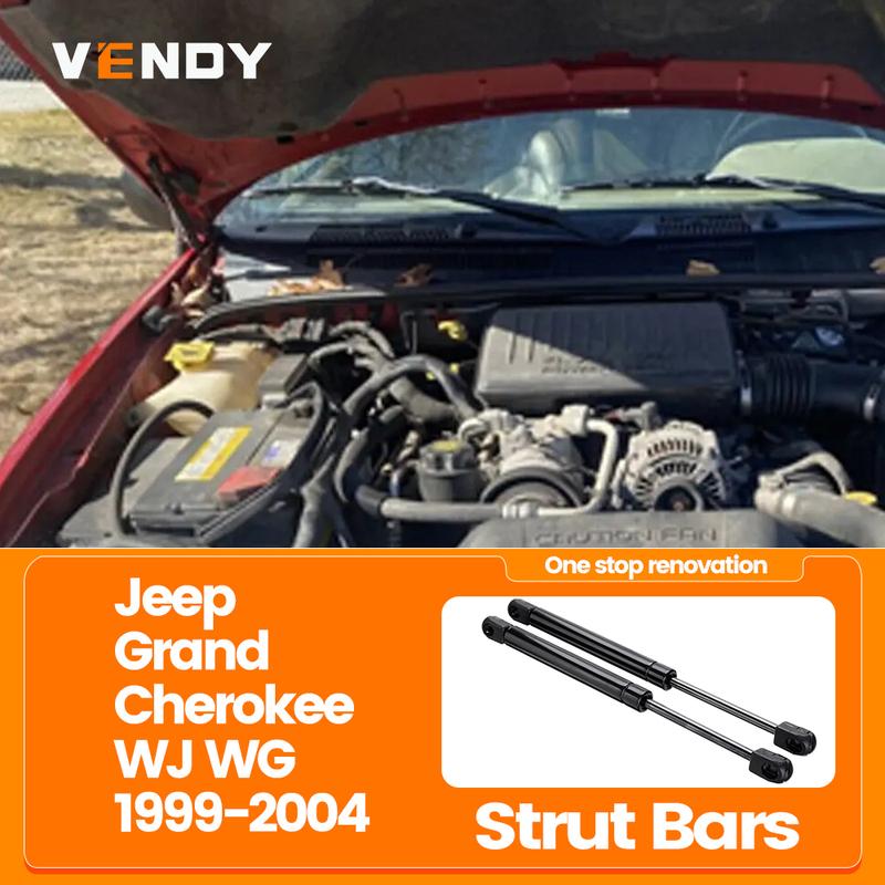 Motorhauben-Stützdämpfer für Jeep Grand Cherokee WJ WG 1999-2004 2 Stück Gasdruckfedern Stange 55136764AA