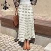 TIFICY Gonne Estive Primaverili Casual da Donna a Pois