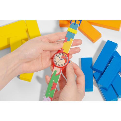 Citizen Q&Q Smile Solar Watch, a Collaboration with Textile Designer Masaru Suzuki. This "flower Road" Model Features Solar, Analog, 10 ATM Water Resi