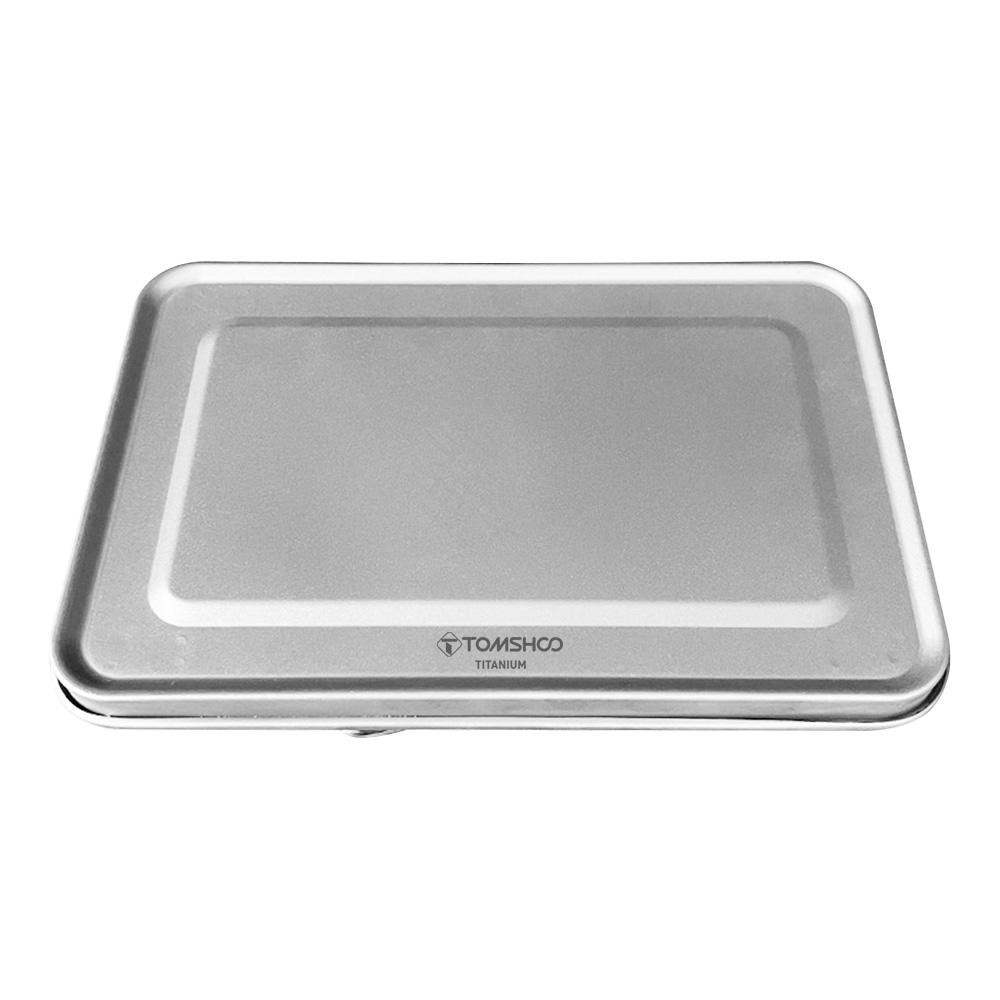 Ultralight Portable Ti Mini Square Table Versatile Foldable Table Camping BBQ Grill Picnic Table