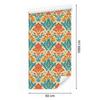 Baroque Damask Wallpaper Peach and Cream 50x1000