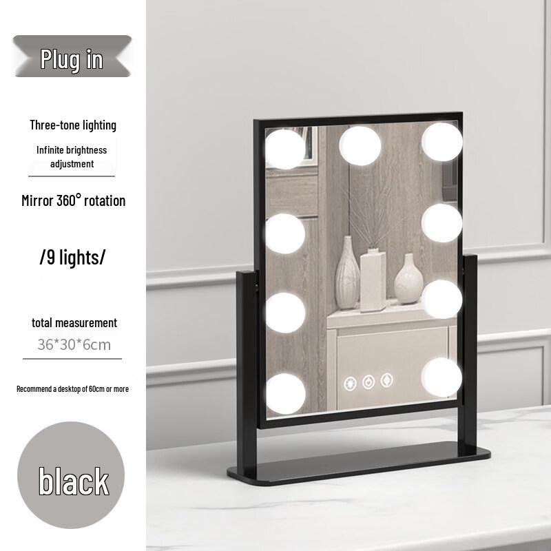 LED Desktop Makeup Mirror