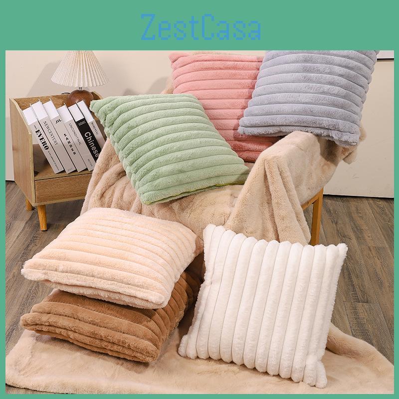 Minimalist Modern Plush Pillowcase 45x4550x50 For Leisure And Entertainment