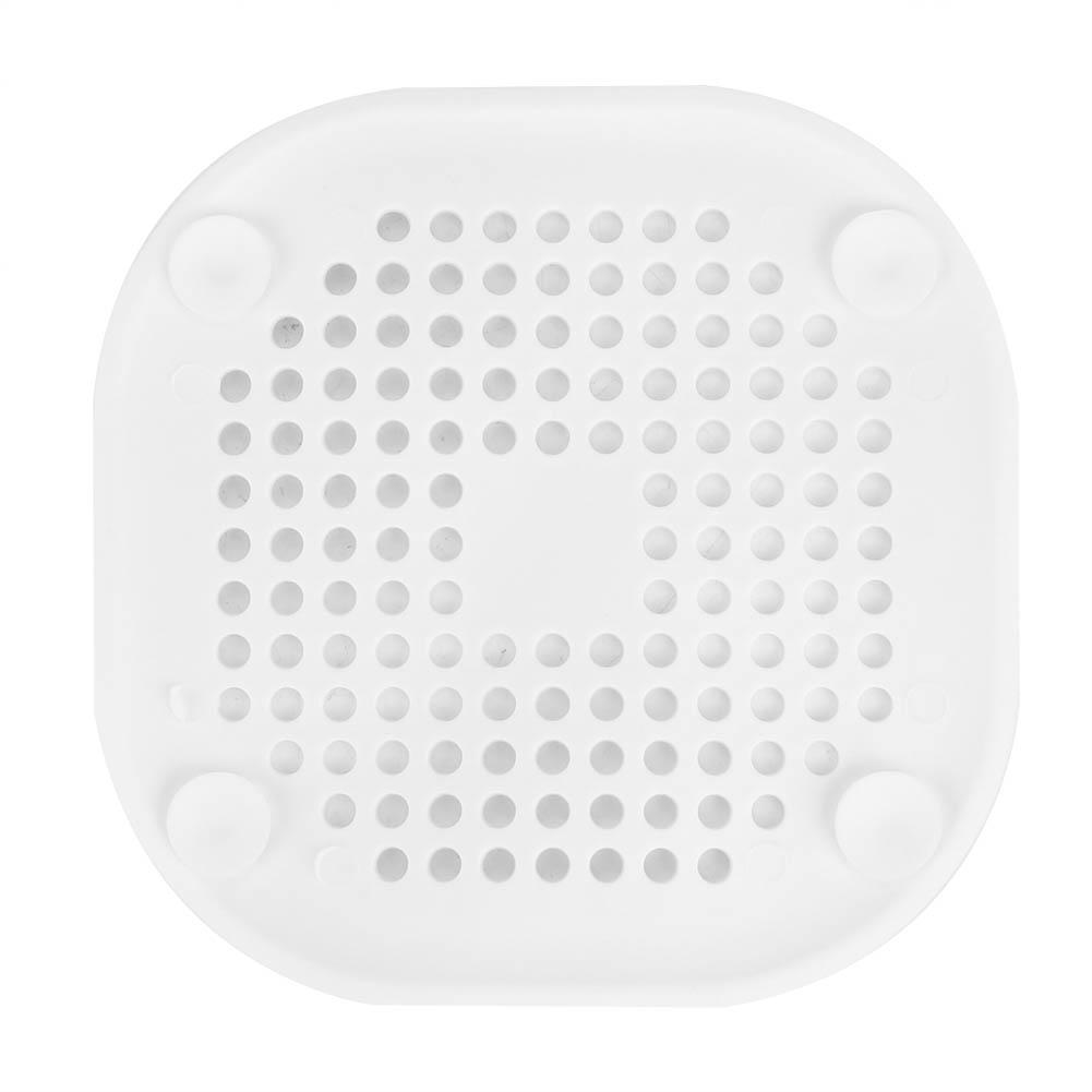 Household Plastic Sewer Filter Shower Drain Floor Drain Waste Drainer Bathroom Kitchen (Grey)