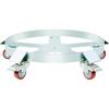 55 Gallon Heavy Duty Drum Dolly, 1250lbs Load Capacity, Barrel Dolly Cart Drum Caddy, Non Tipping Hand Truck Capacity Dollies with Steel Frame 5