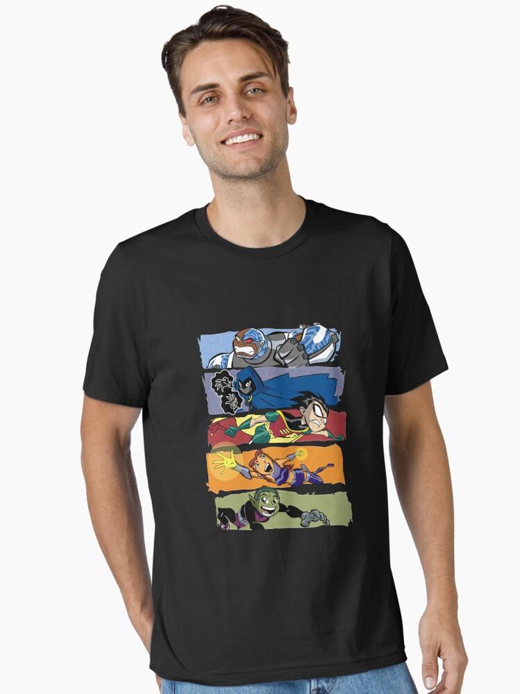 Iron Man The Animated Series Teen Titans Essential Unisex T-Shirt