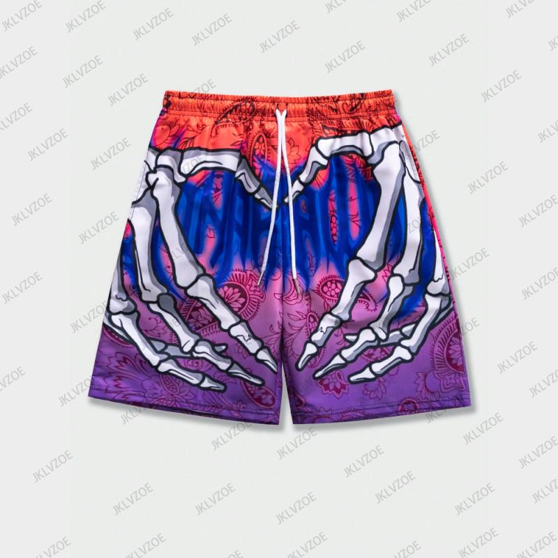 Men's Summer 3D Printed Sporty Casual Shorts