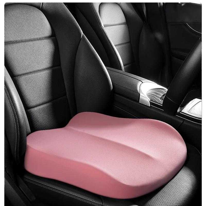 Cuscino per seggiolino auto, cuscino per aumentare l'altezza, tappetino traspirante e portatile, anti-affaticamento, adatto per auto
