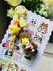 Bread Change Baby Cute Grain Keychain DIY Mobile Phone Chain Accessories Jasmine Pendant Cute Car Pendant