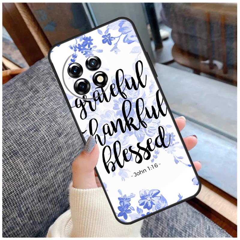 Bible Qutoes Verse Belief God Jesus Case For OnePlus 15 12R 13R 13T 10T 8T 13 12 11 10 Pro Nord 5 CE 2 3 4 Lite N20 N30 Coque