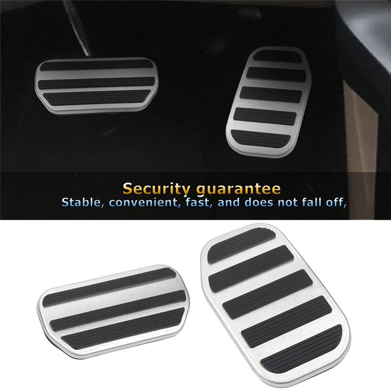 Foot Pedal Pads For Ford F150 2025-2025 Brake And Accelerator Gas Pedal Covers Car Pedals Replacement