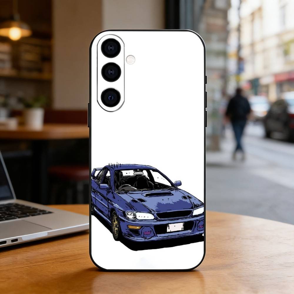 JDM Tokyo Drift Sports Car Male Men Phone Case For Samsung Galaxy A73,A72,A71,A70,A53,A52,A51,Soft Silicone Black Cover