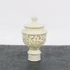 4Pcs/set Fashionable Roman Pole Sealing Plug Curtain End Cap Cover  Drape Rod Accessory