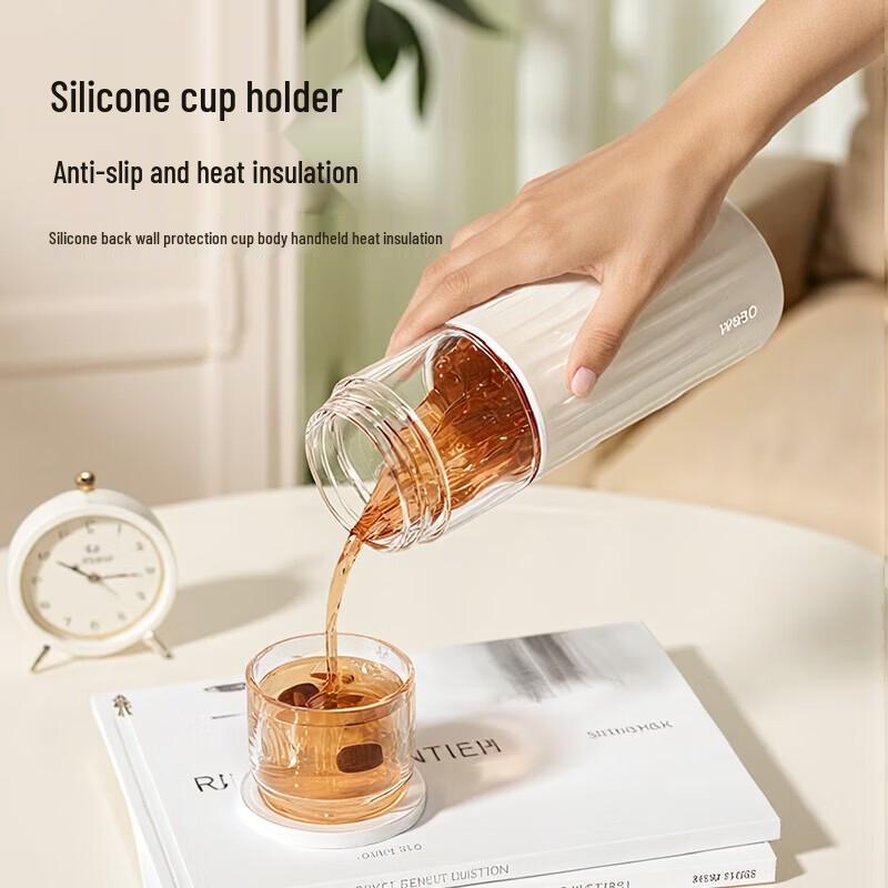 Portable Tea Infuser Glass Bottle