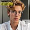 Corrective Glasses For Myopia Astigmatism Male Female Alloy Frame Anti Blue Ray Or Photochromic Lenses Prescription Custom F639