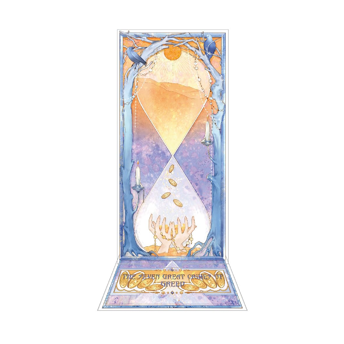 Рамка для дисплея серии «Семь смертных грехов» Жадность