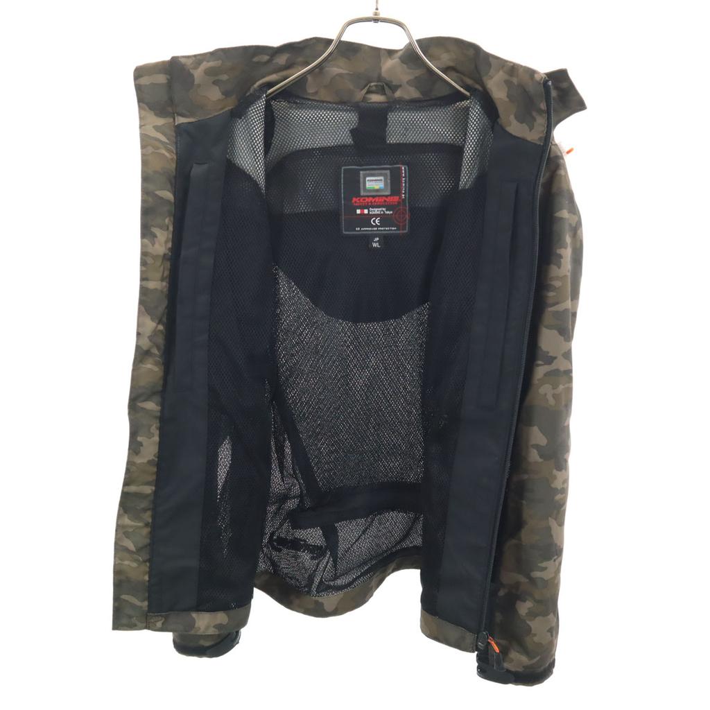 KOMINE Camouflage Pattern bike Protector Mesh Jacket WL 07-114 Camouflage Women Used