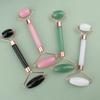 2Pcs Facial Massager Kit Resin Face Roller Guasha Board Beauty Scraping Massage Roller Face Lifting Neck Body Skin Care Tools