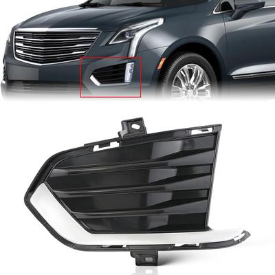 Kryt mlhového světla na přední levé straně vozu Černý plast 84107960 pro Cadillac XT5 2017-2022