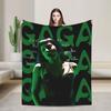 Lady Gaga Mayhem 2025 Album  Blanket  Super Soft Plush Bedding Throws For Couch Chair Travel Flannel Bedspread Bed Cover