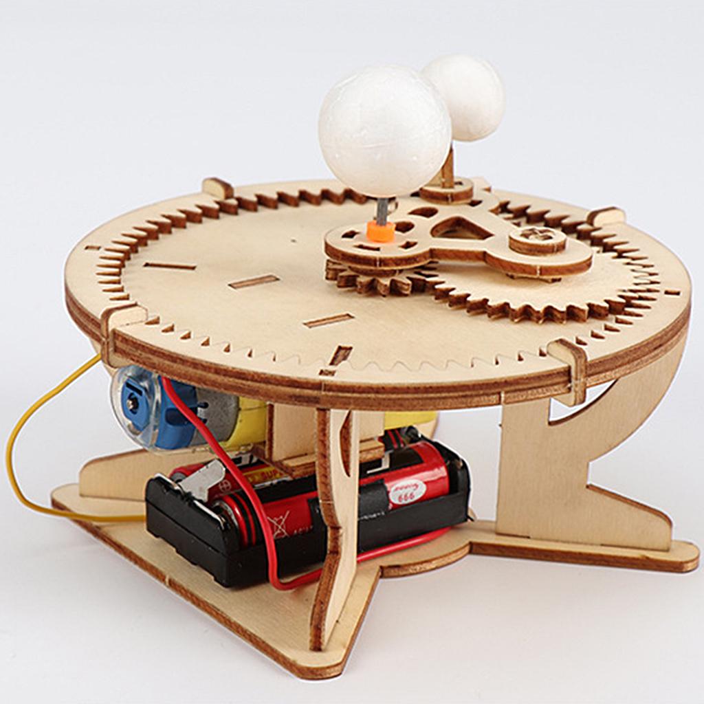 Buy Kids DIY Model Kit Sun Earth Moon Orbital Educational Scale Science ...