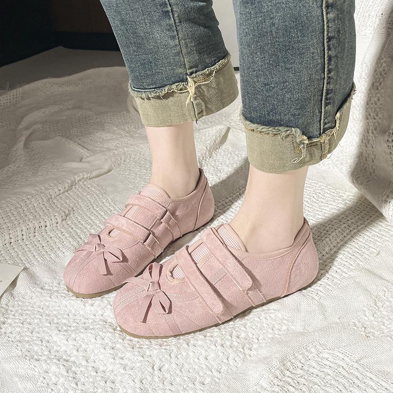 Retro ballet soft-soled German training shoes for women's 2025 spring and summer new versatile lightweight casual sports Mary Jane single shoes