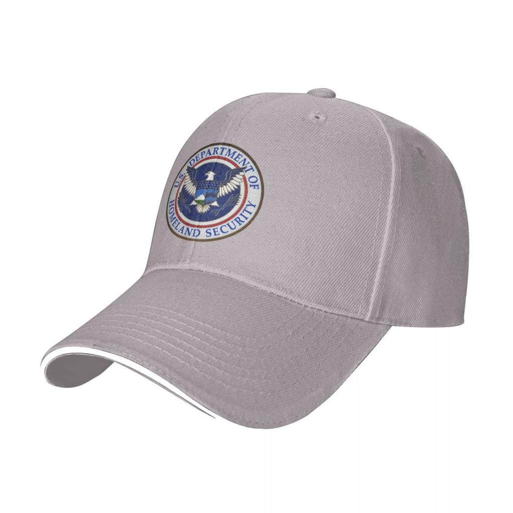 Cool Department Of Homeland Security DHS Custom Baseball Caps Women Unisex Female Beach Coquette Hat Peaked Cap