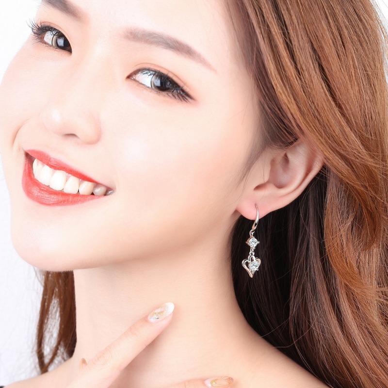 Lindon Copper Alloy Zircon Earrings Drop Earrings For Women Wedding Party Gifts