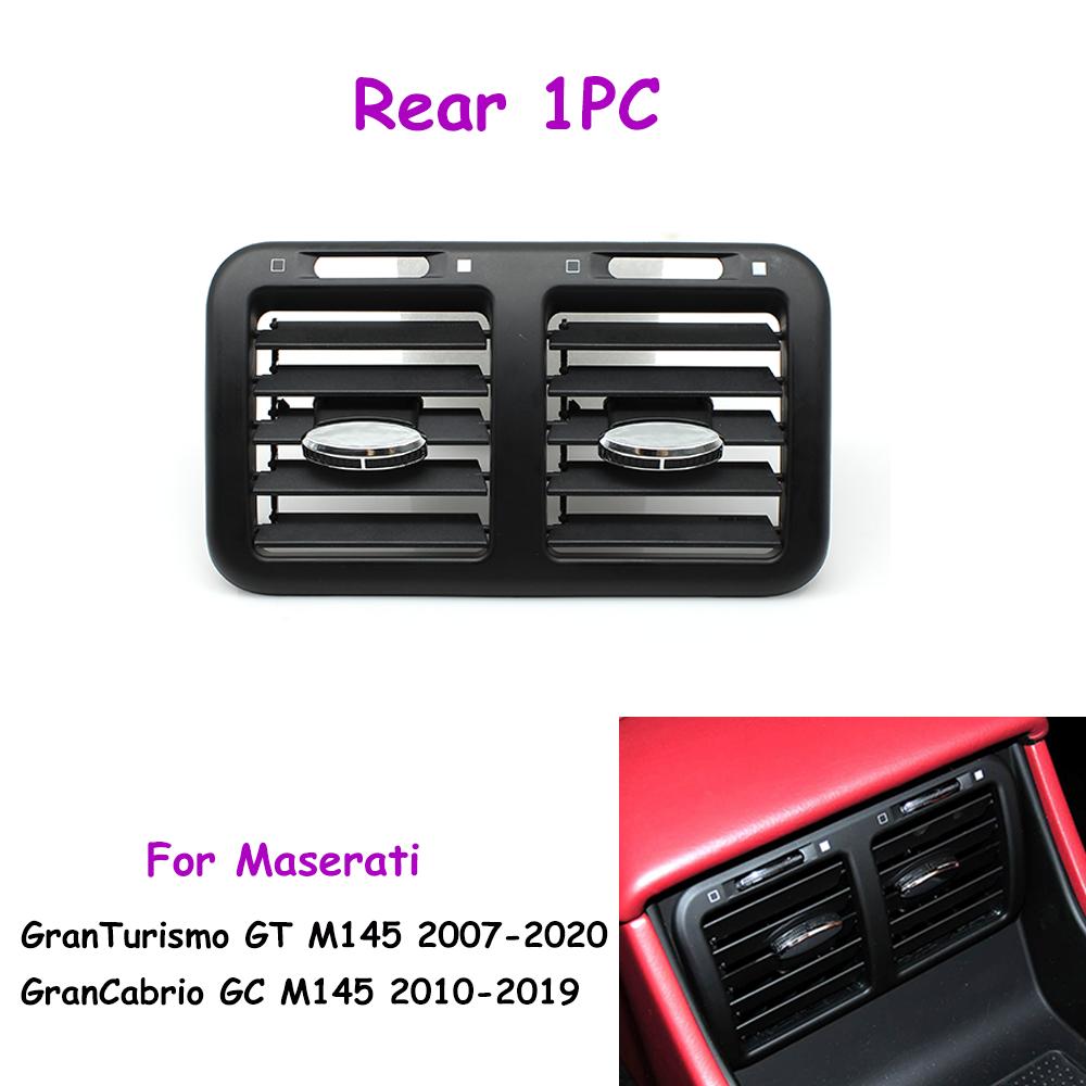 GranTurism GranCabrio GT GC M145 Car Interior Front Rear Central Dashboard Left Right AC Vent Air Vent Panel Cover For Maserati
