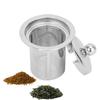 Capacity Stainless Steel with Lid for Spice Coffee Tea Leaf Filter Tea Strainer Tea Infuser Teaware