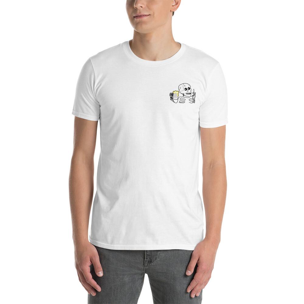 Skull Halloween Unisex T-Shirt S разноцветный