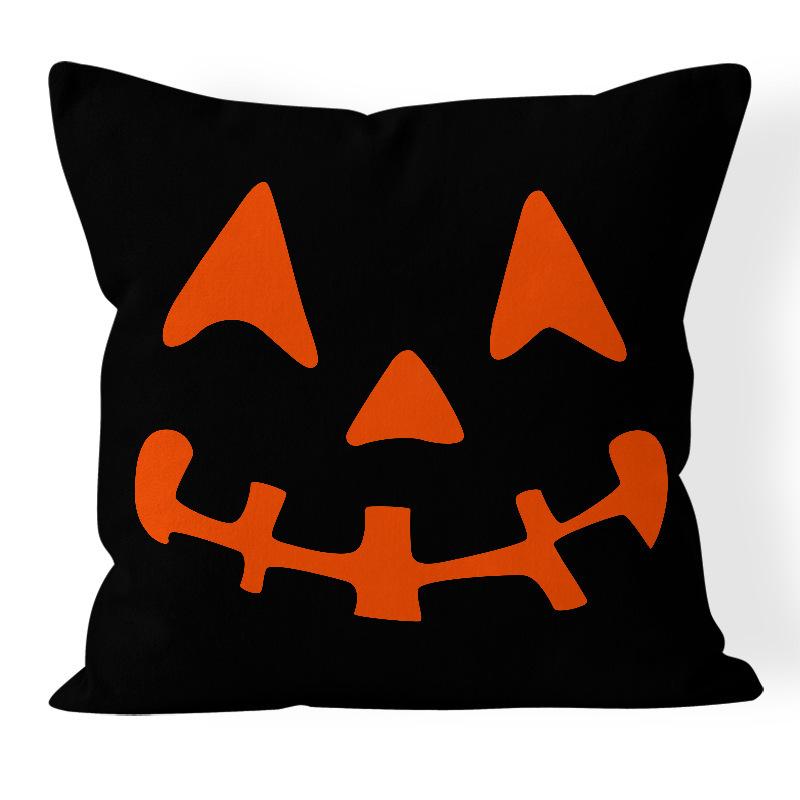 Halloween Cushion Cover 45x45 Pillowcase pumpkin witch car Printed Sofa Cushions Decorative Pillowcover Home Decor Pillow case
