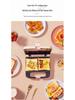 Multi-Function Sandwich Maker with Double Plates - Electric Toaster, Grill, and Griddle