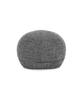 Bajal Va Studded Herringbone Slim Newsboy Cap Black