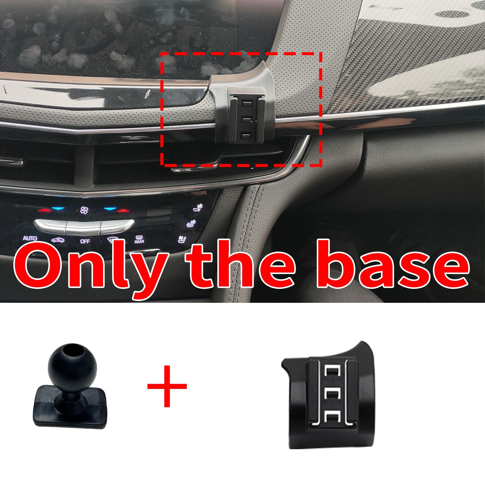 

Car Mobile Phone Holder for Cadillac CT6 2017 2018 Navigation Stand Auto Accessories GPS Bracket Only Base