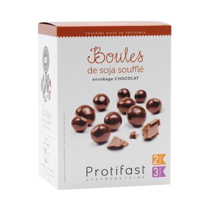 Protifast Boules de Soja Soufflé Chocolat - 5 sachets