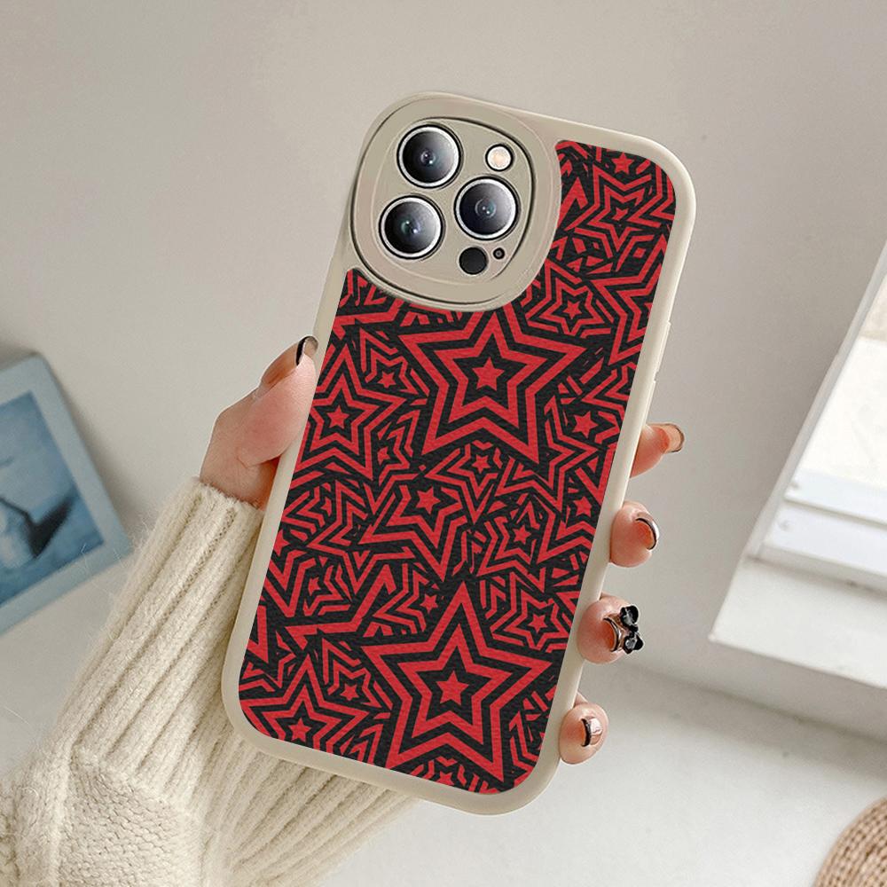 For Iphone Persona 5 Phone Case for Iphone 14 13 11 12 Pro MAX 13 12 MiNi 7 8 plus iphone 14 XS XR Lambskin Protective Covers