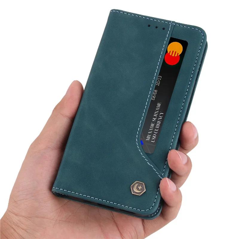 Luxury Leather Flip Wallet Case For Xiaomi Redmi Note 12 11 Pro Max 13 12T 11T Pro Poco X5 X4 X3 NFC 10T Lite Magnet Bags Cover