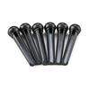 6 Pcs Acoustic Guitar Bridge Pins with Abalone Dot Guitar Replacement Part Various Style Bridge Pins Use for Folk Guitar