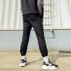 Anta Loose-Fitting Knitted Joggers With Button Closure And Elastic Cuffs Men Bottoms Black 952211740-3