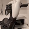 Dual Game Controller And Headset Stand With Anti Slip Base Holds 2 Controllers 1 Headphone For Gamers Desktop Gaming Setup