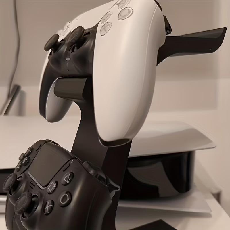 Dual Game Controller And Headset Stand With Anti Slip Base Holds 2 Controllers 1 Headphone For Gamers Desktop Gaming Setup