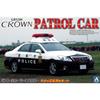 Aoshima Bunka Kyozai 1/24 Scale Painted Police Car Series No. 12 Toyota 200 Crown Patrol Car, Metropolitan Police Department Radio Patrol Specificatio