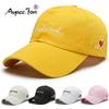 Damen Herz Buchstaben Bestickt Baseballkappe Sommer Herren Einfarbig Snapback Unisex Sonnenhut Herbst Sport Hip Hop Baseballmütze Casquette