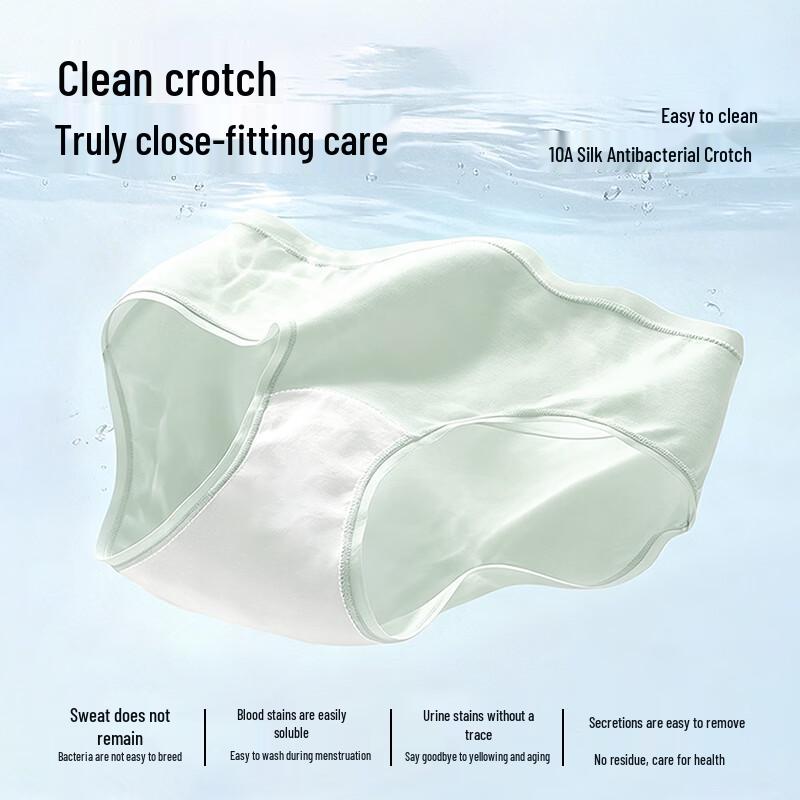 Miiow Women's Modal Antibacterial Seamless Panties (4-Pack)